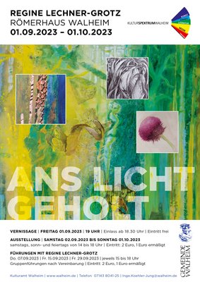 ANS LICHT GEHOLT – Ausstellung Regine Lechner-Grotz